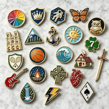 Professional Custom logo Metal Badges Fashion Clothes Hat Pins Wholesale Soft Hard Enamel Lapel Pins with Backing Card